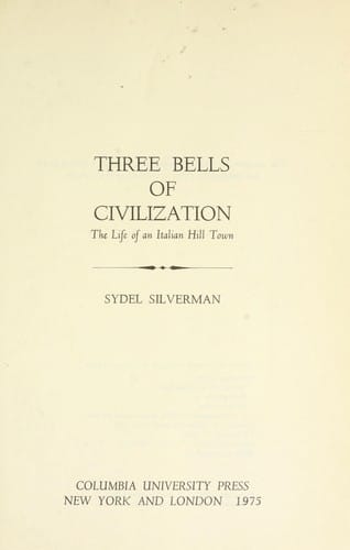 Three bells of civilization