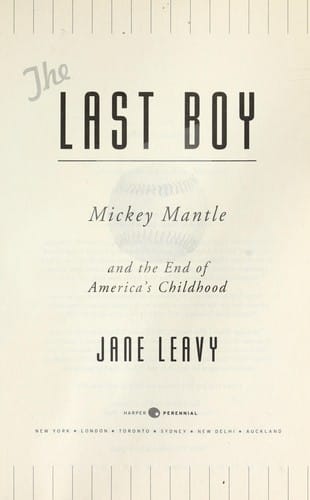 The last boy