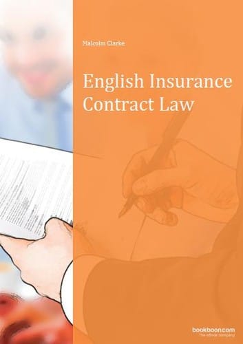 English Insurance Contract Law
