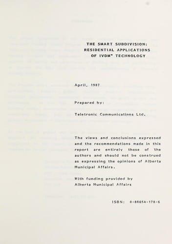 The smart subdivision