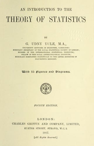 An introduction to the theory of statistics