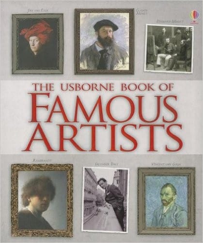 Usborne book of famous artists