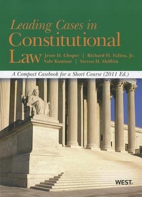 Constitutional Law Leading Cases