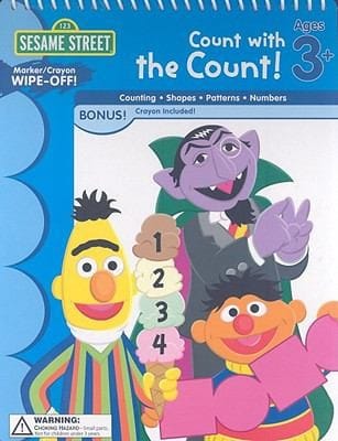 Count with the Count Ages 3 With 1 Crayon
            
                Sesame Street Learning Horizons