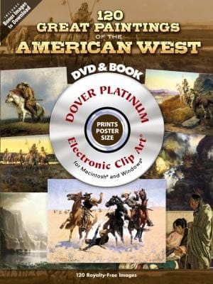 120 Great Paintings Of The American West Platinum Dvd And Book