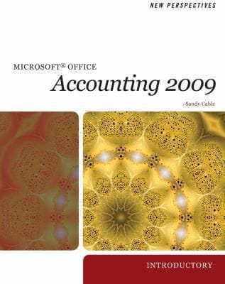 New Perspectives On Microsoft Office Accounting Professional 2009 Introductory