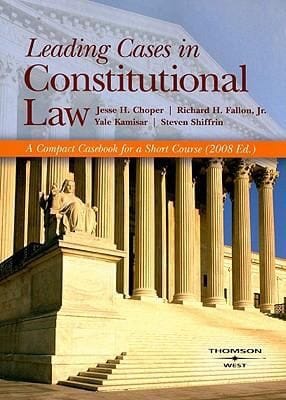 Constitutional Law Leading Cases