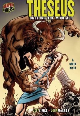 Theseus Battling The Minotaur A Greek Myth
