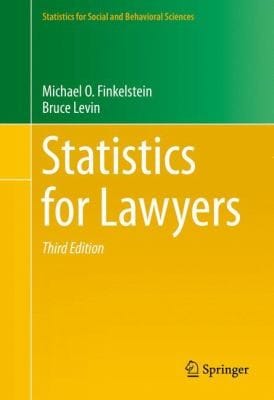 Statistics for Lawyers
            
                Statistics for Social and Behavioral Sciences