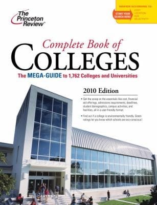 Complete Book Of Colleges