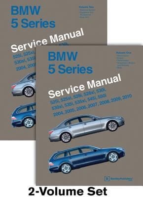 Bmw 5 Series E60 E61 Service Manual 525i 525xi 528i 528xi 530i 530xi 535 535xi 545i 550i 2004 2005 2006 2007 2008 2009 2010