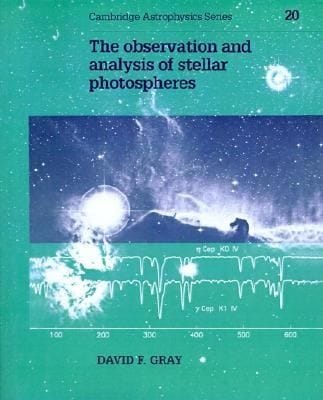 The Observation And Analysis Of Stellar Photospheres