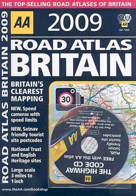 Aa Road Atlas Britain 2009