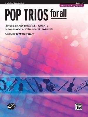 Pop Trios for All BFlat ClarinetBass Clarinet Level 14
            
                Pop Instrumental Ensembles for All