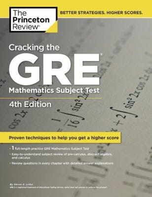 Cracking The Gre Mathematics Subject Test