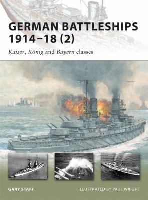 German Battleships 191418 2 Kaiser Knig And Bayern Classes