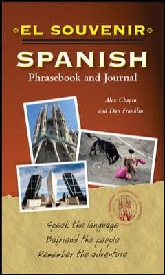 Le Souvenir Spanish Phrasebook And Journal