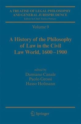 A History Of The Philosophy Of Law In The Civil Law World 16001900