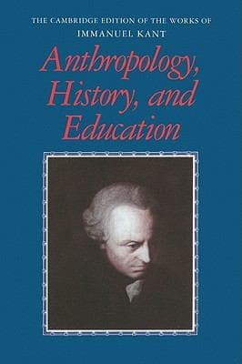 Kant Anthropology History And Education