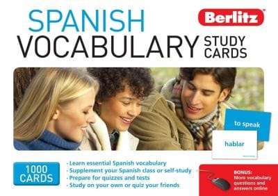 Berlitz Spanish Vocabulary Study Cards
            
                Berlitz Study Cards