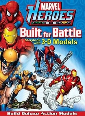 Built For Battle Book And Deluxe Action Models