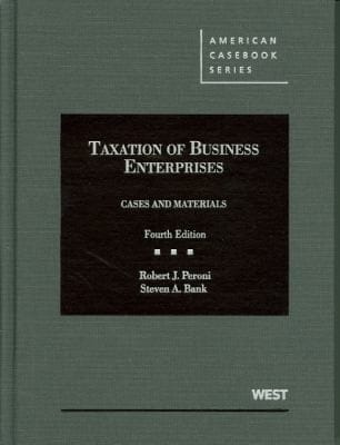Taxation Of Business Enterprises Cases And Materials