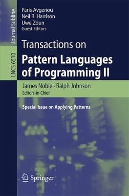 Transactions On Pattern Languages Of Programming
