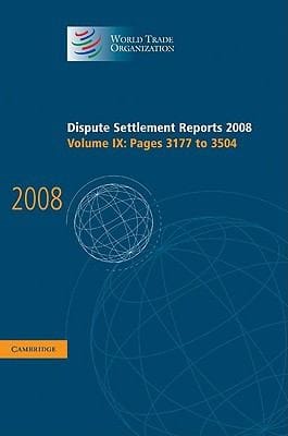 Dispute Settlement Reports 2008 Vol 09