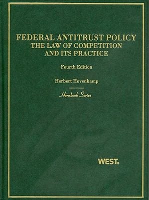 Federal Antitrust Policy The Law Of Competition And Its Practice
