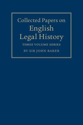 Collected Papers On English Legal History