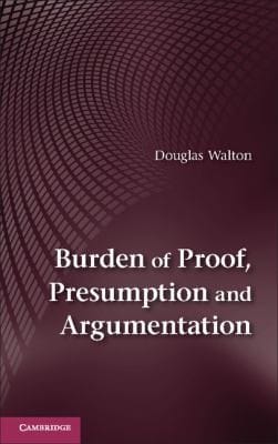 Burden Of Proof Presumption And Argumentation