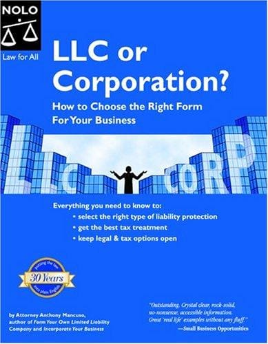 LLC or corporation?