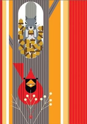 Charley Harper October Edibles Magnetic Journal