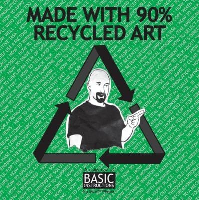 Made With 90 Recycled Art A Collection Of Basic Instructions