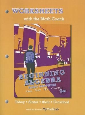 Beginning Algebra Worksheets With The Math Coach Early Graphing