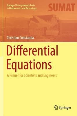 Differential Equations A Primer For Scientists And Engineers