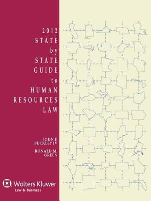 State By State Guide To Human Resources Law 2012