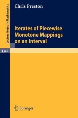 Iterates Of Piecewise Monotone Mappings On An Interval