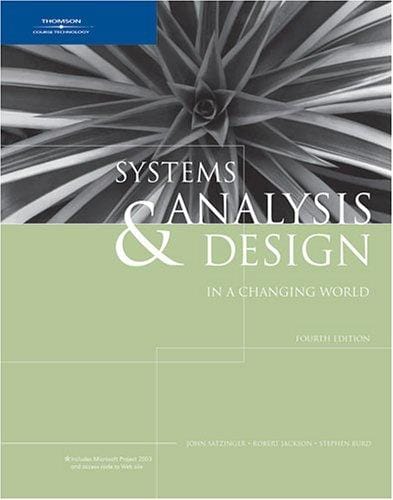 Systems Analysis & Design in a Changing World