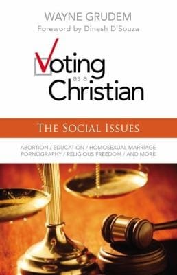 Voting As A Christian The Social Issues