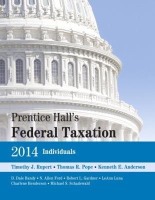 Prentice Halls Federal Taxation 2014 Individuals