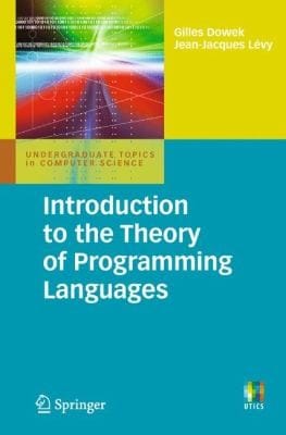 Introduction To The Theory Of Programming Languages