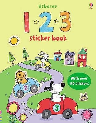 123 Sticker Book
            
                Usborne Sticker Books