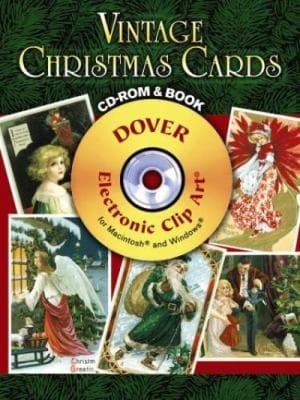 Vintage Christmas Cards Cdrom Book
