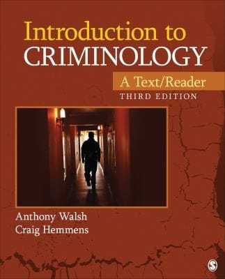 Introduction To Criminology A Textreader