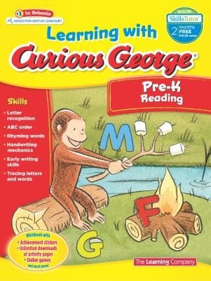Learning With Curious George Prek Reading