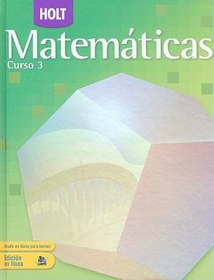 Mathematics Course 3 Grade 8 Holt Mathematics