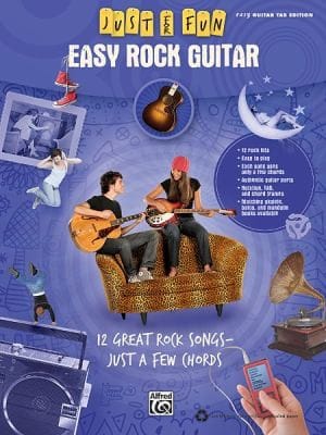 Easy Rock Guitar 12 Great Rock Songs Just A Few Chords