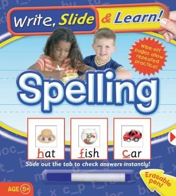 Spelling Write Slide And Learn