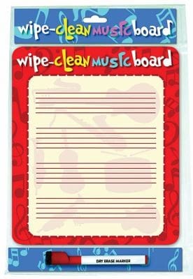 Wipe Clean Music Board